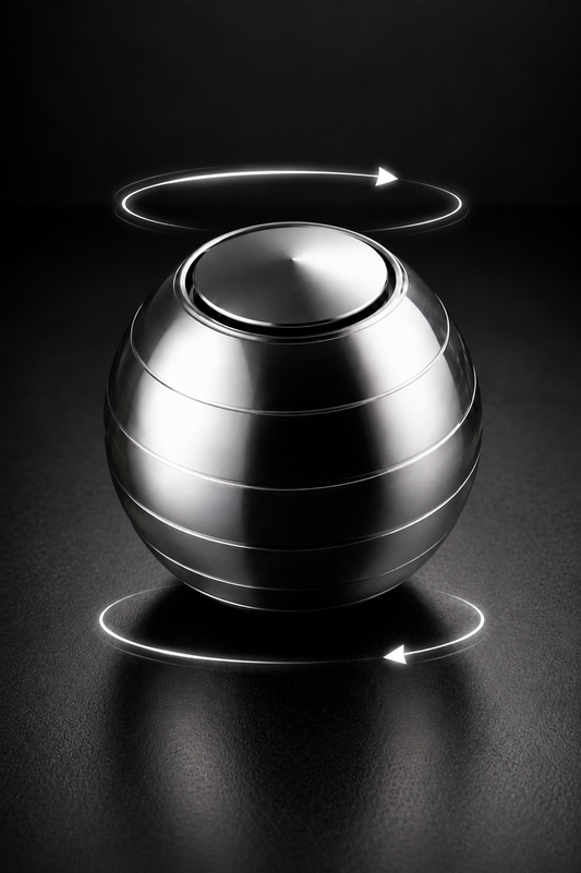 Desk Sphere —Twirls & Flows